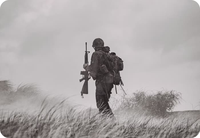 image of soldier